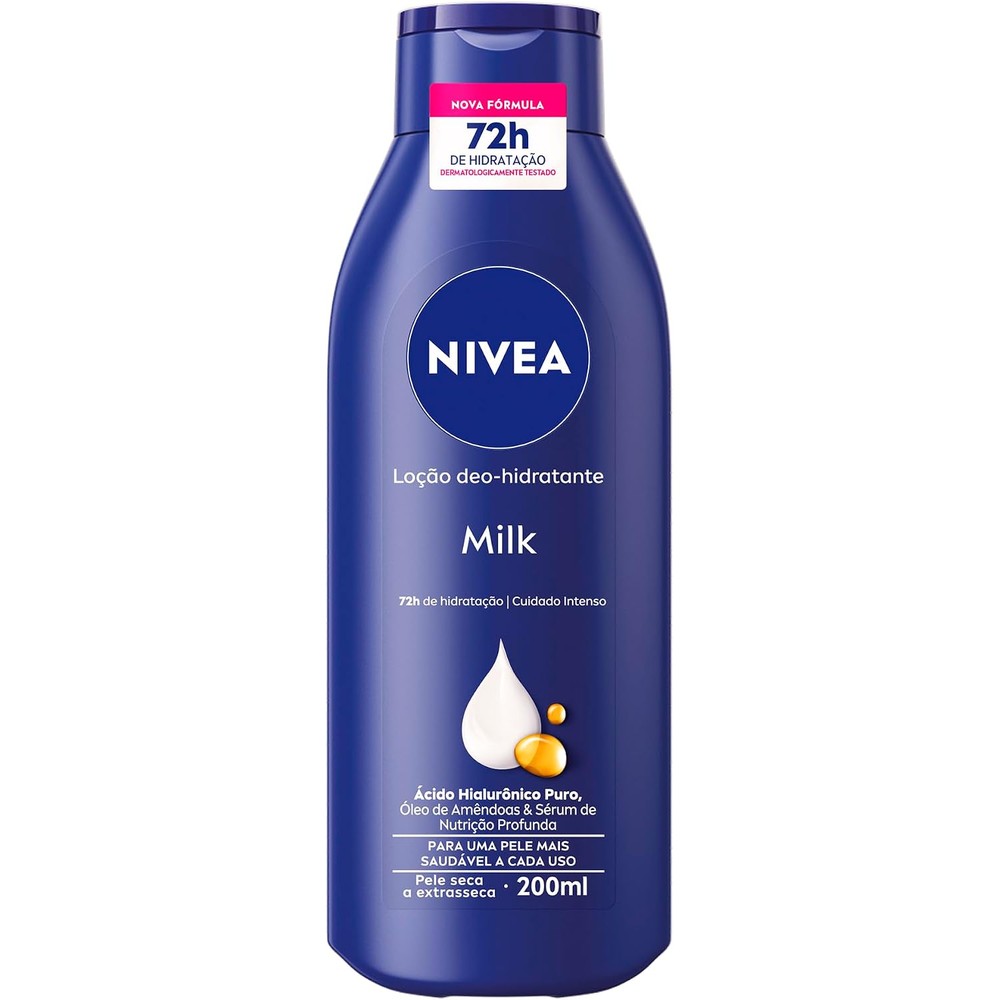 NIVEA Milk Loção Hidratante 200ml