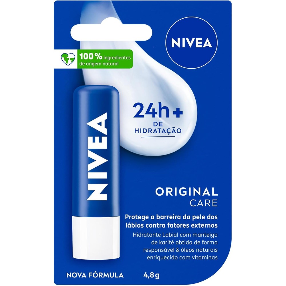 NIVEA Original Care Hidratante Labial 4.8g